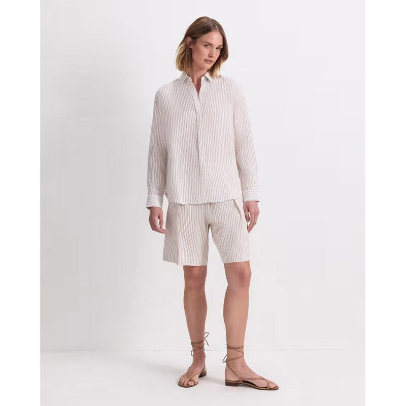 Sportscraft Dahlia Stripe Linen Shirt image number 3